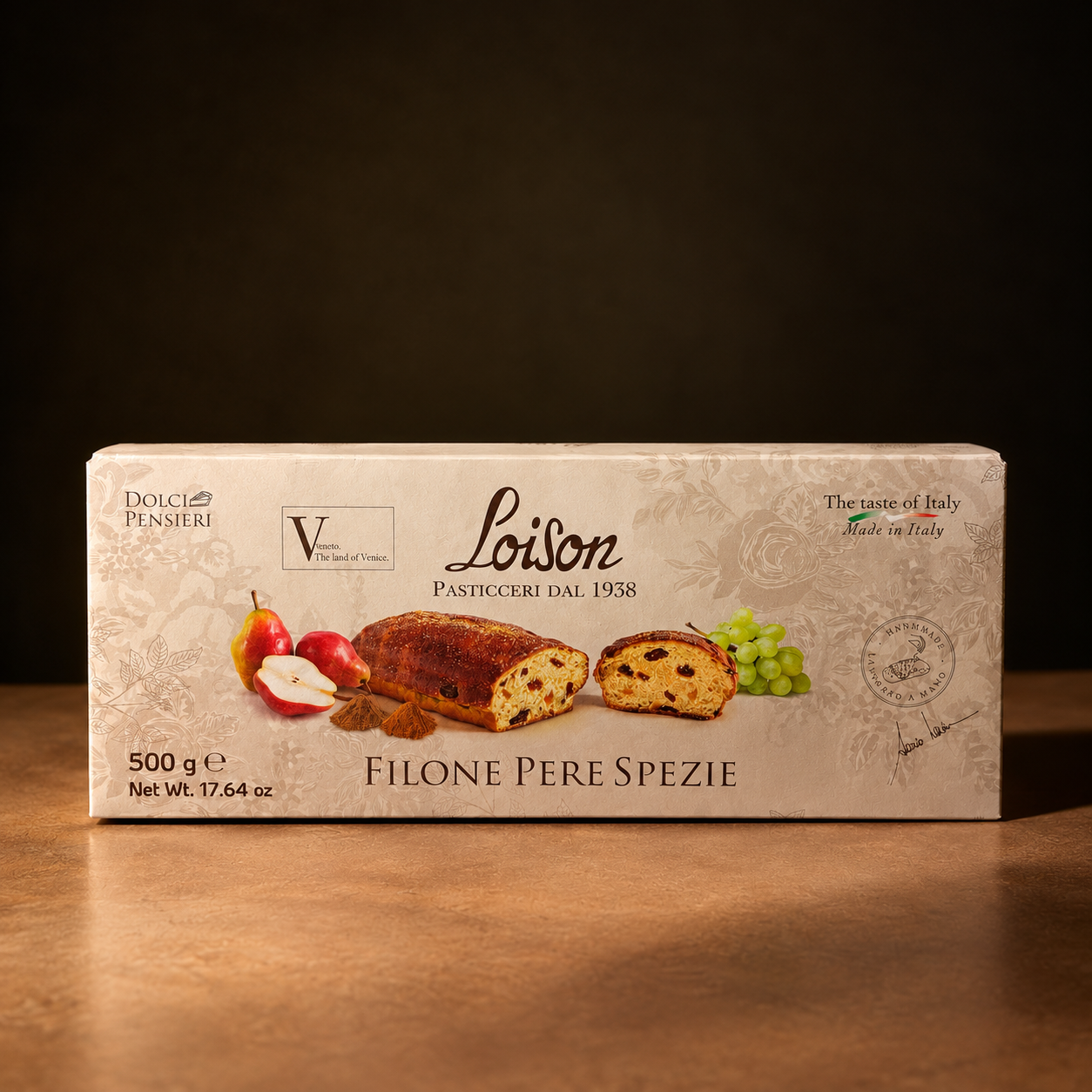 Loison Pear and Spices Loaf 500g Olives&Oils